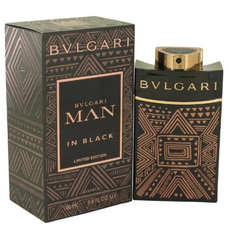 Bvlgari Men’s Cologne - Man Black Essence Limited Edition Eau Ignites