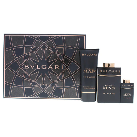 Bvlgari Man Parfum Spray Gift Set Shower Gel Signature Scent Men’s Sets
