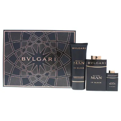 Unleash Seduction with Bvlgari Man Gift Set: Parfum Spray & Shower Gel Men’s Sets