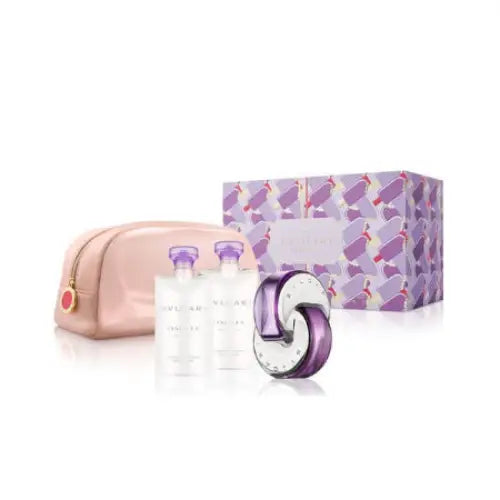 Experience Luxury with Bvlgari Omnia Amethyste Gift Set Eau De Toilette Women’s Sets