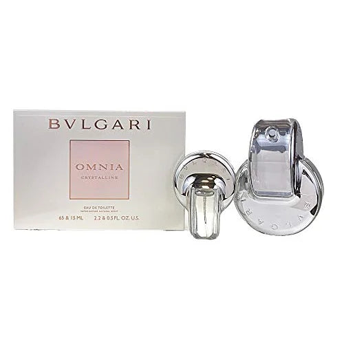 Bvlgari Omnia Crystalline 2 Piece Gift Set Eau De Toilette Spray Women’s Sets