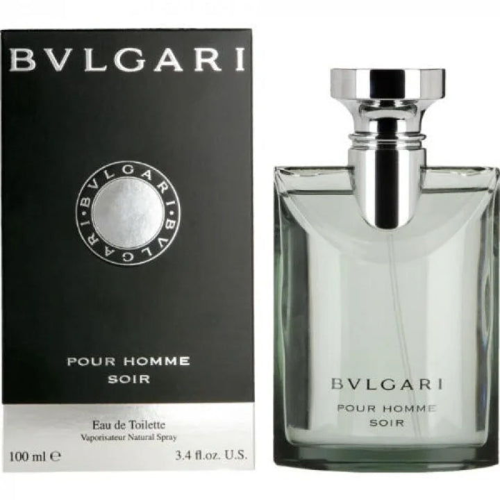 Bvlgari Pour Homme Soir Green Notes Tea and Citrus Elixir Men’s Cologne