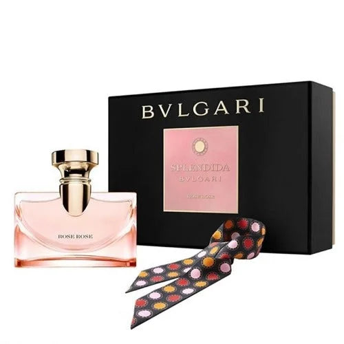 Bvlgari Splendida Rose Gift Set with EDP Spray and Silk Scarf Women’s Sets