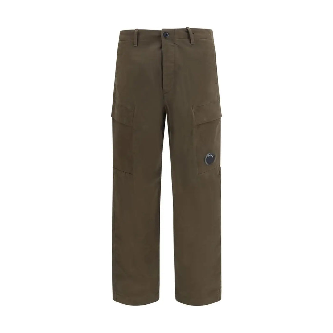 C.p. Company Bicolor Cotton Cargo Pants