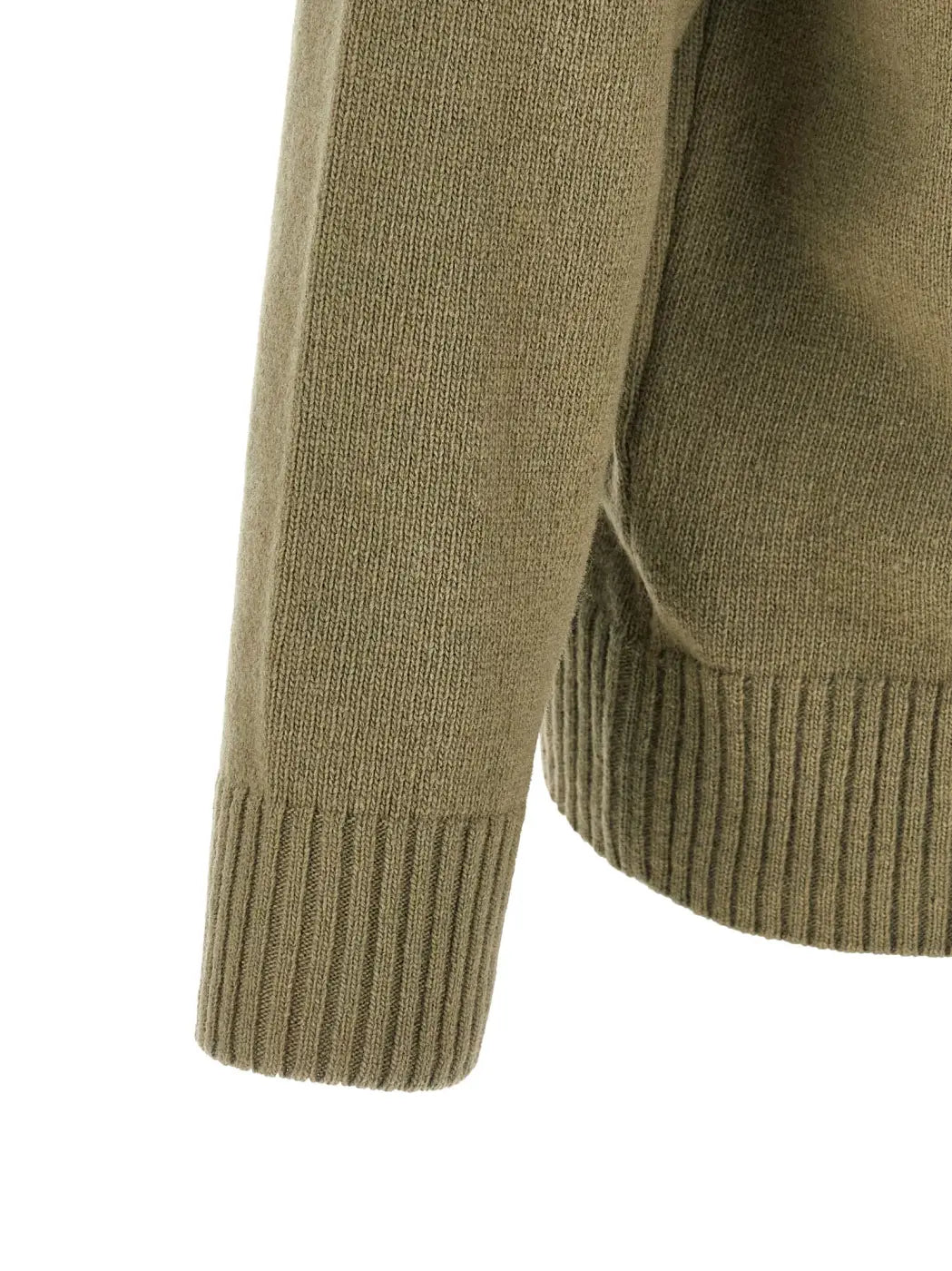 C.p. Company Bicolor Wool Cardigan