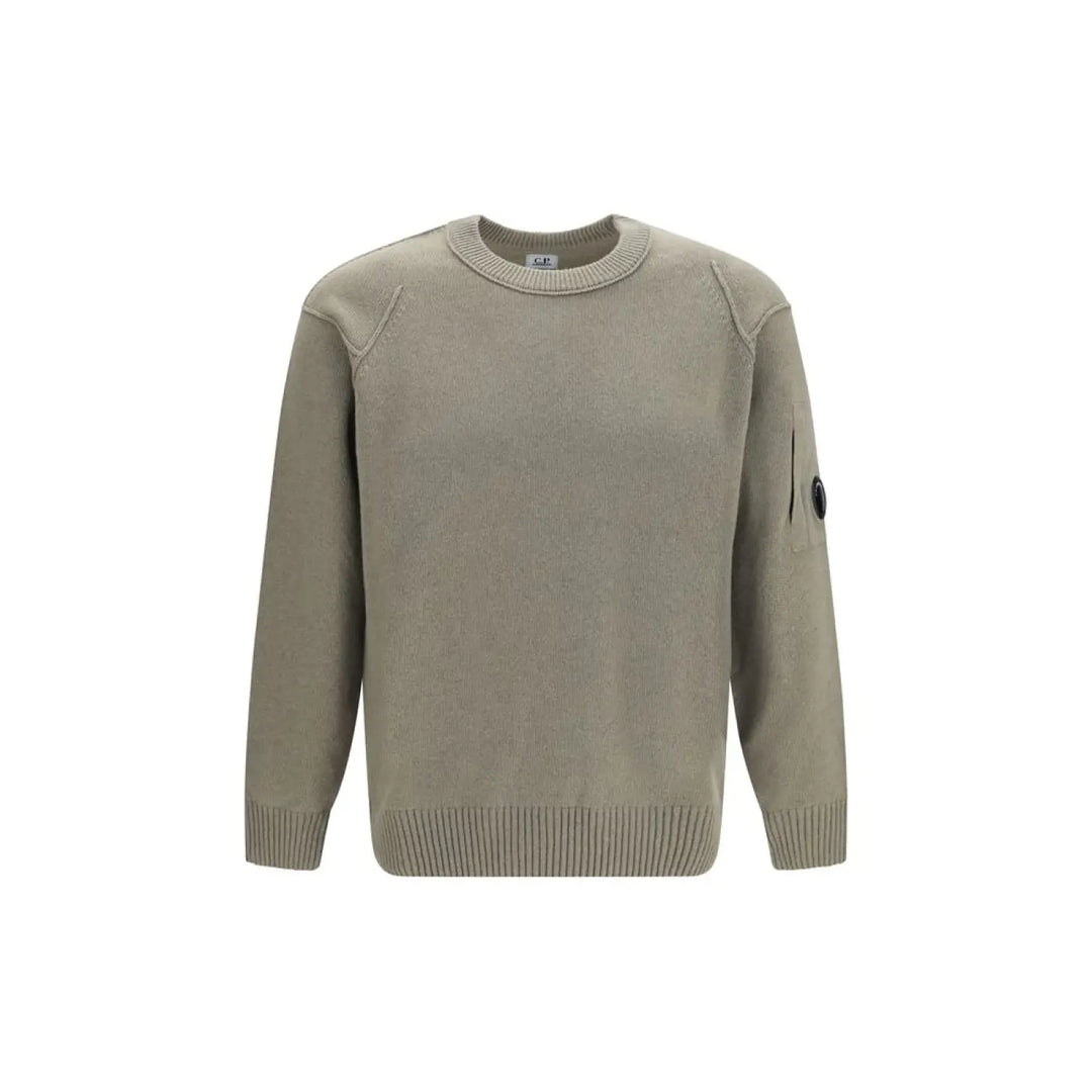 C.p. Company Bicolor Wool Oves Aries Sweatshirt