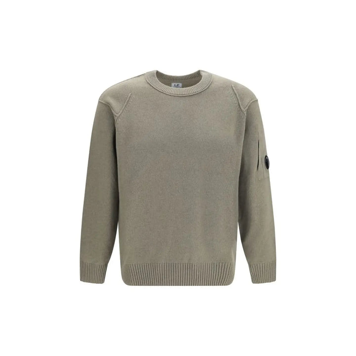 C.p. Company Bicolor Wool Oves Aries Sweatshirt