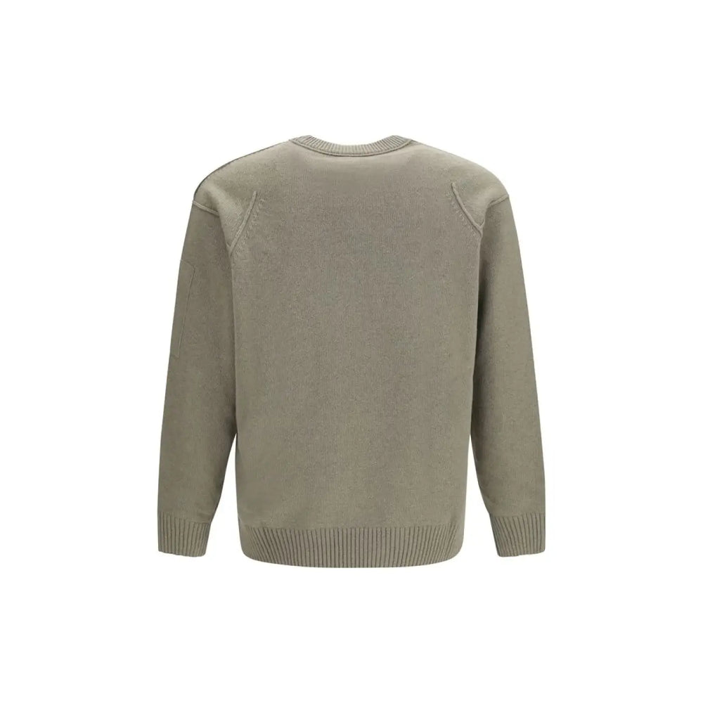 C.p. Company Bicolor Wool Oves Aries Sweatshirt