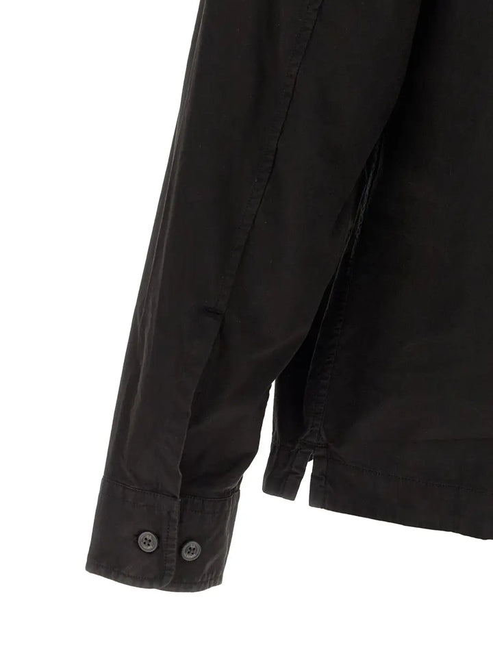C.p. Company Black Cotton Blouse