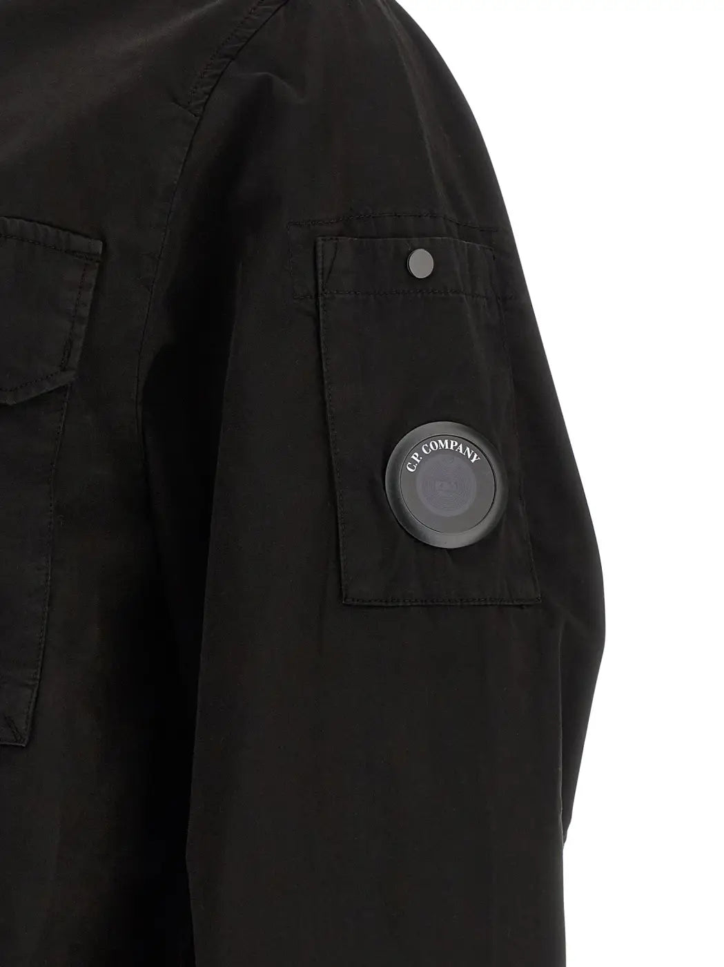 C.p. Company Black Cotton Blouse