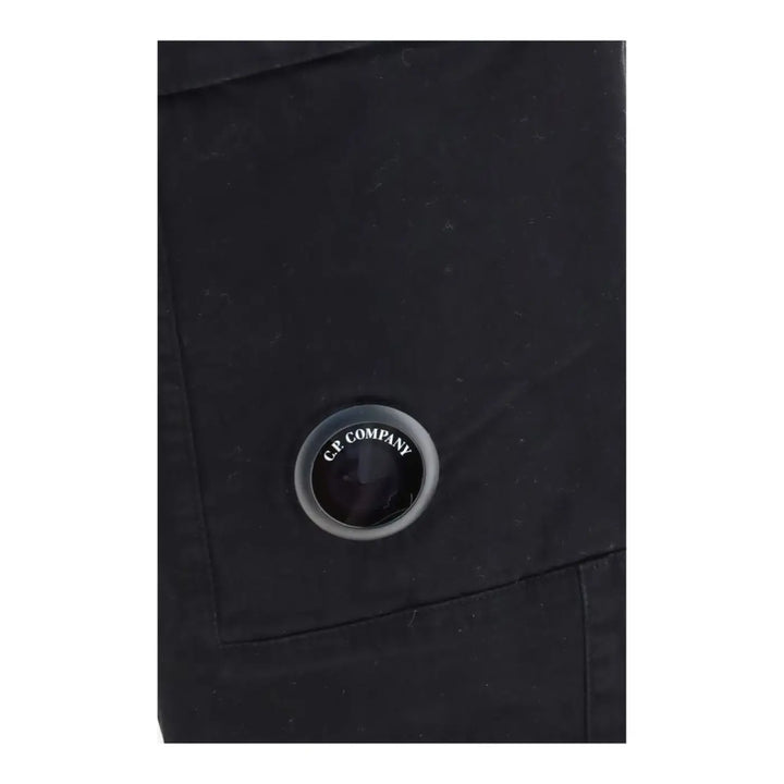 C.p. Company Black Cotton Cargo Pants