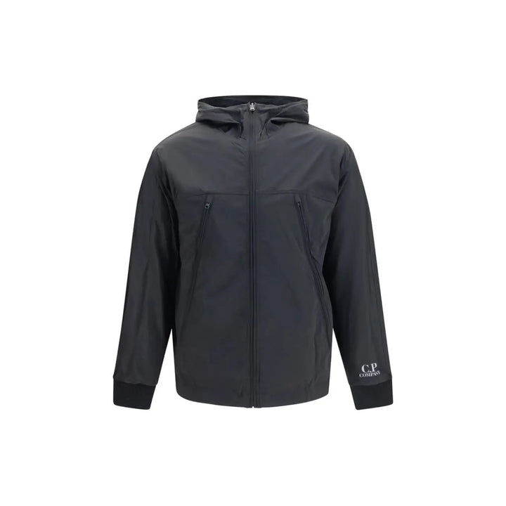 C.p. Company Black Wool Oves Aries Sweater