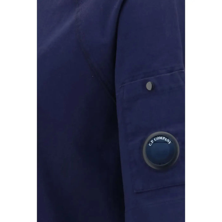 C.p. Company Blue Cotton T-shirt