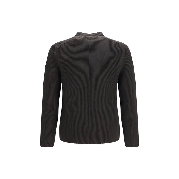 C.p. Company Brown Cotton Sweatshirt