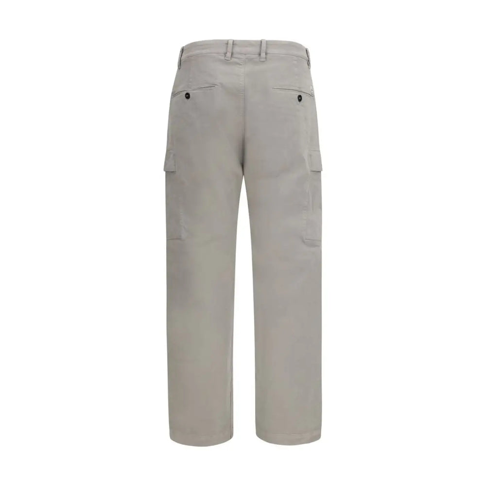 C.p. Company Gray Cotton Cargo Pants