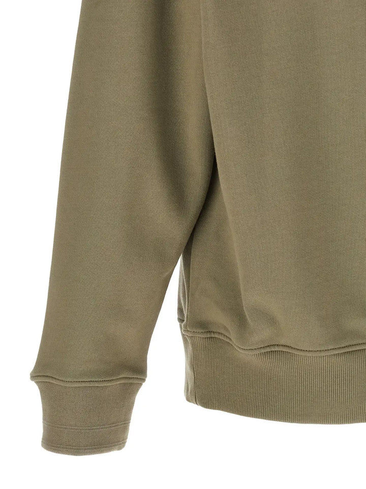 C.p. Company Gray Cotton Sweatshirt