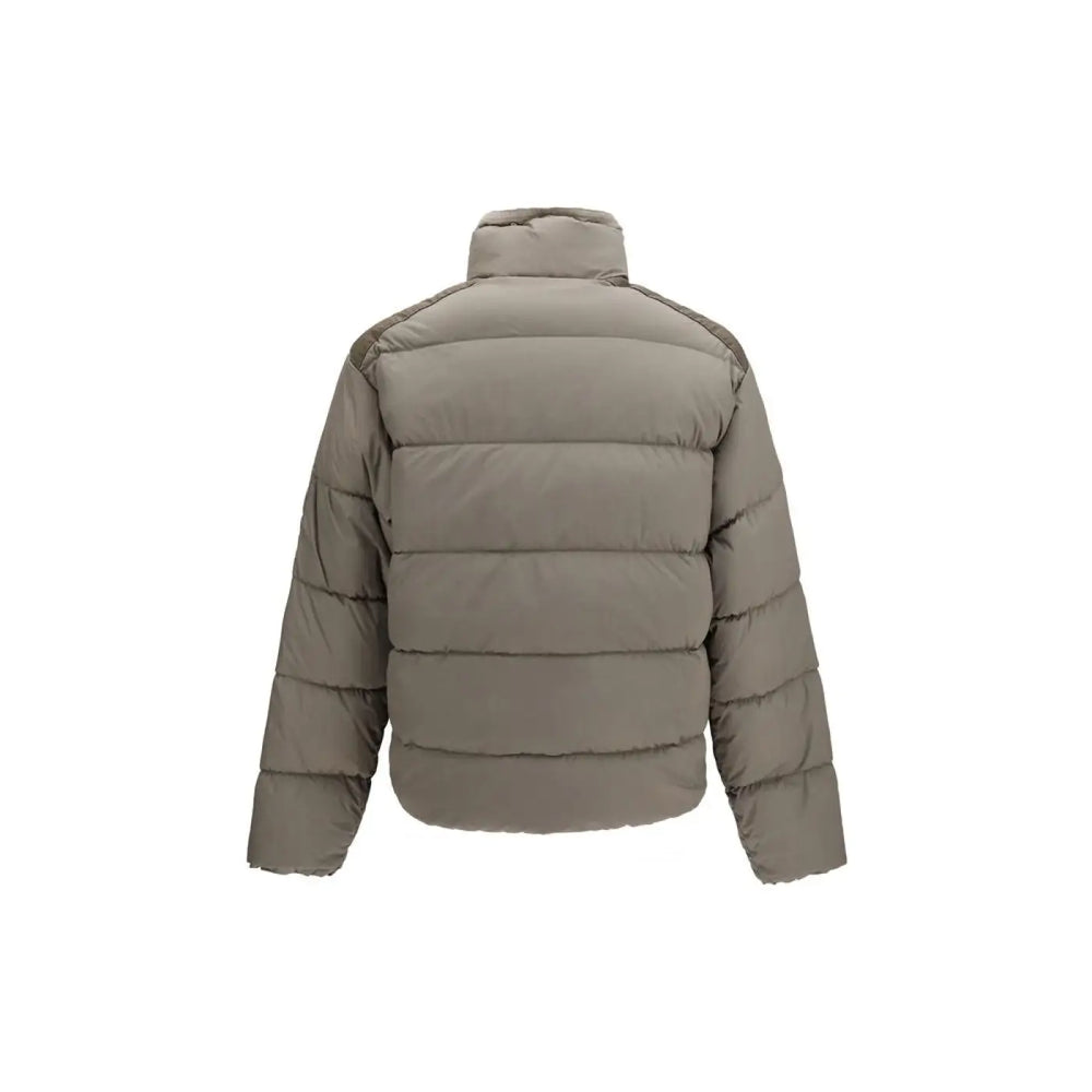 C.p. Company Gray Polyamide Full-length Jacket