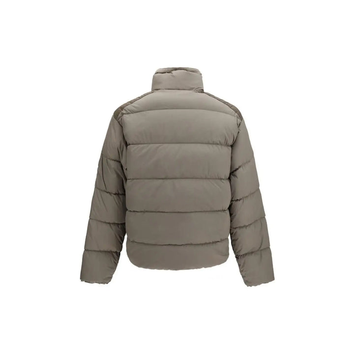 C.p. Company Gray Polyamide Full-length Jacket