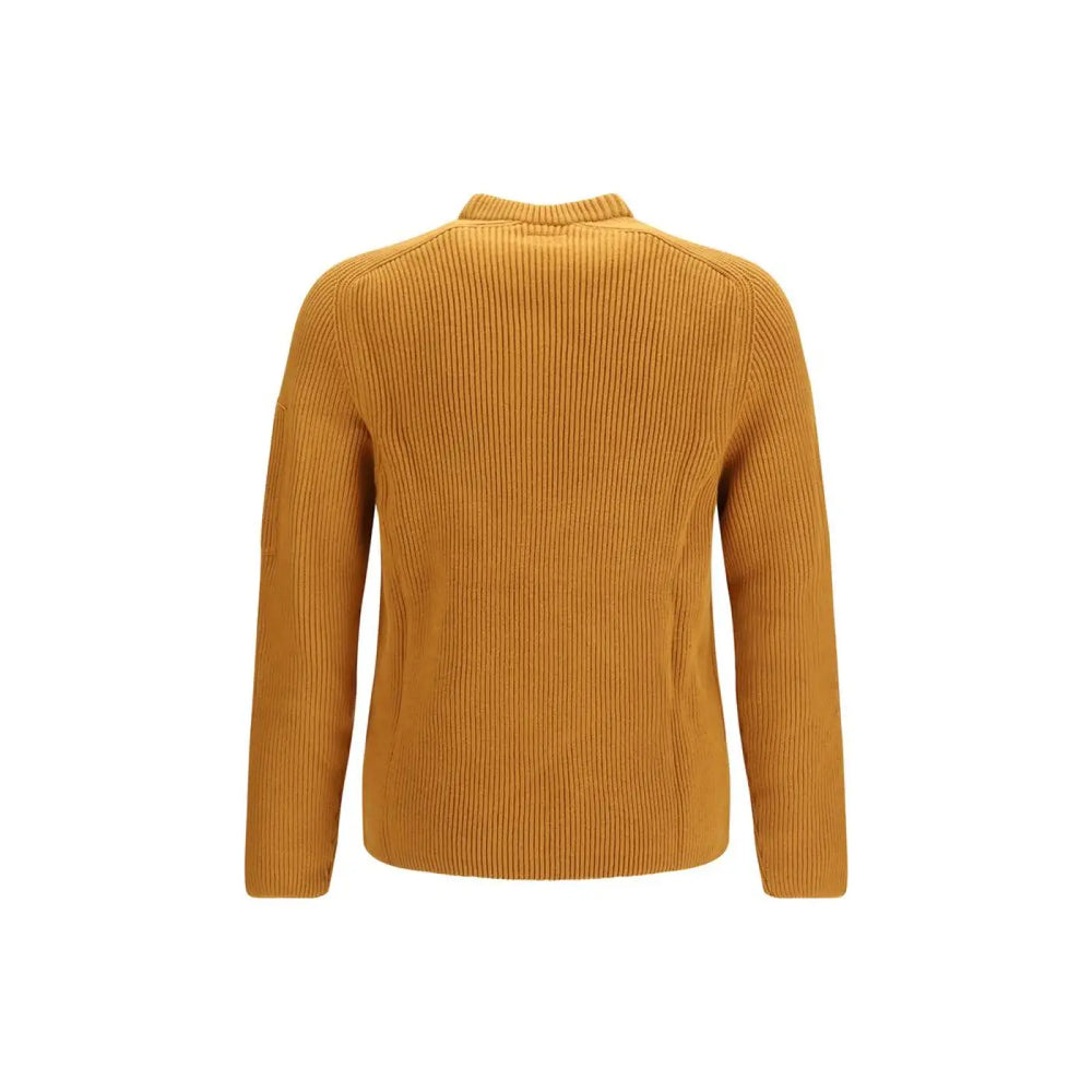 C.p. Company Orange Cotton Sweatshirt