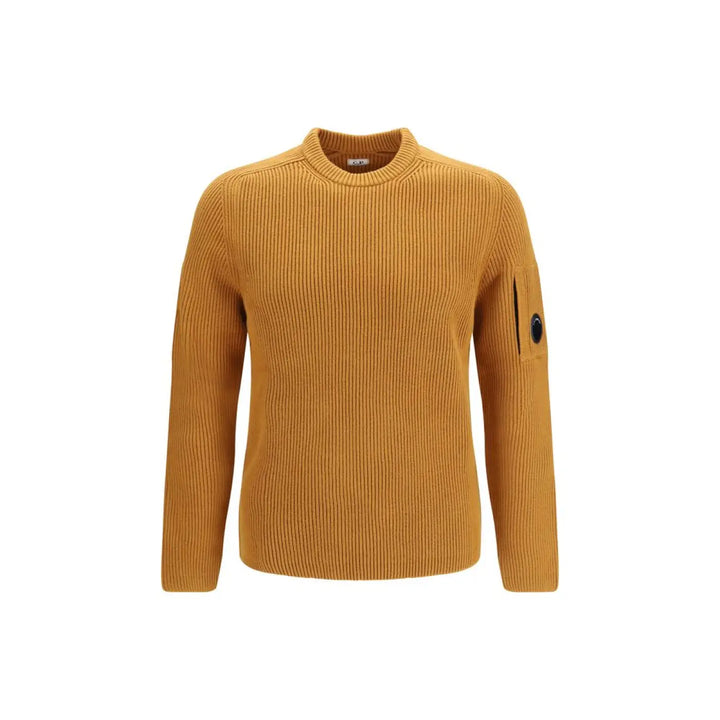 C.p. Company Orange Cotton Sweatshirt