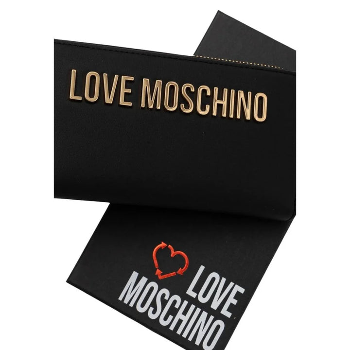 Love Moschino Black Polyethylene Wallet