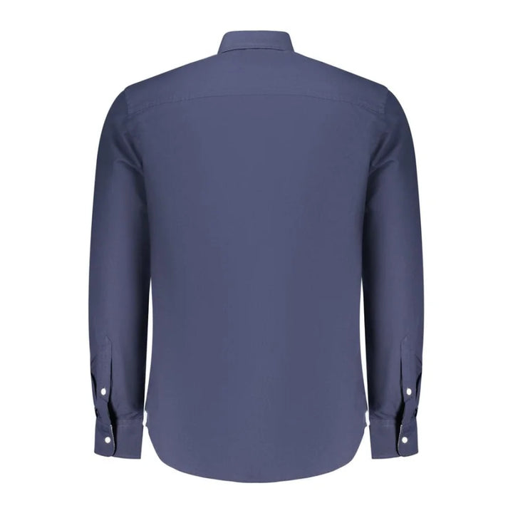 North Sails Blu Cotton Men Shirt