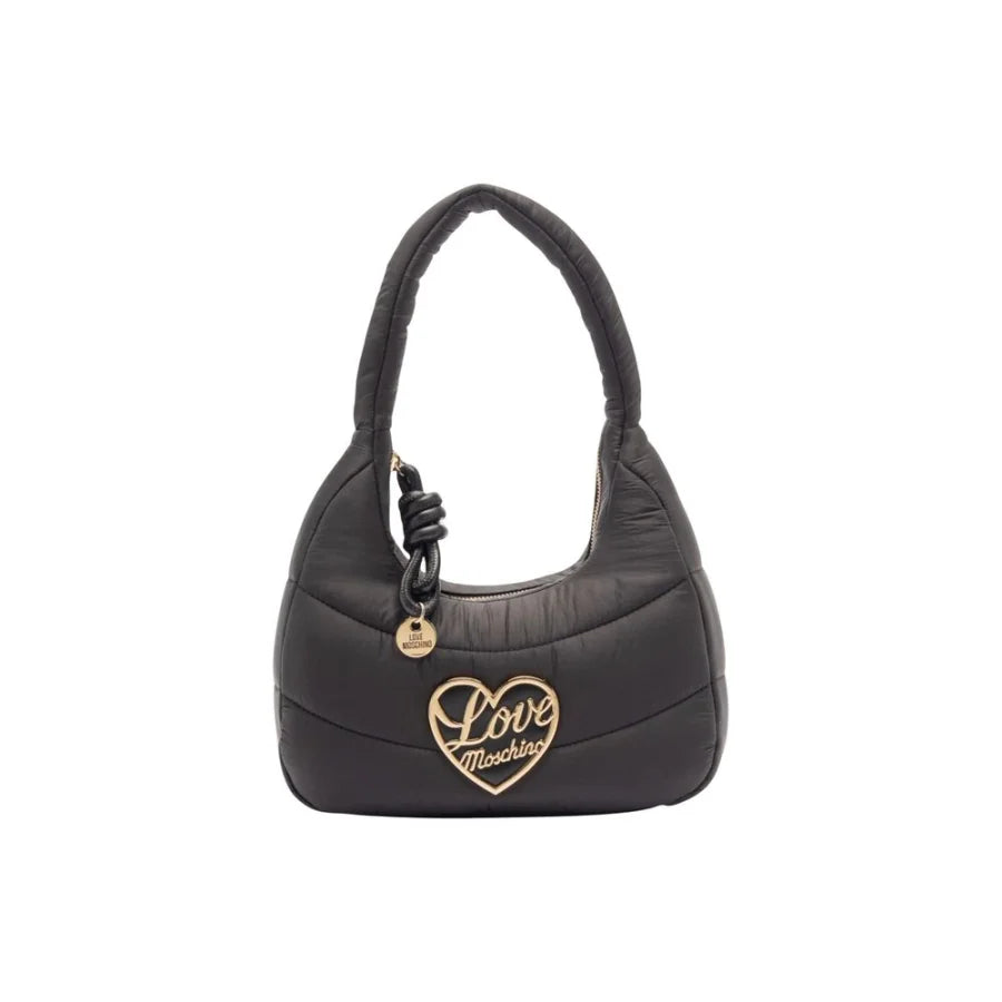 Love Moschino Black Nylon Handbag