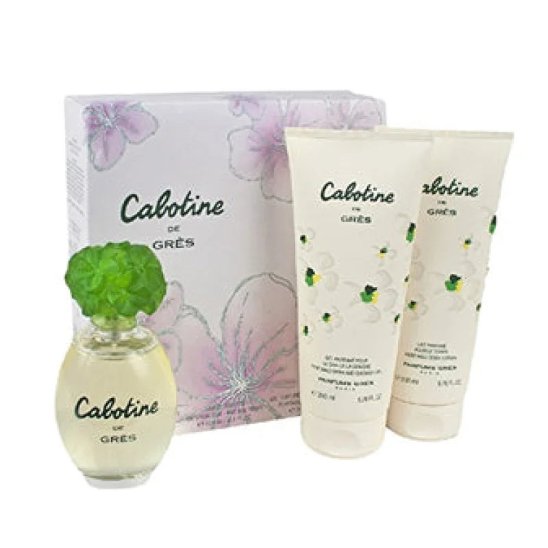 Sensational Piece Gift Set with Eau de Toilette Body Lotion and Shower Gel Women’s Sets Parfums Gres