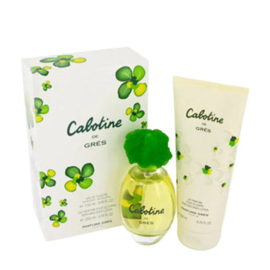 Exquisite Cabotine Eau Gift Set 3.4 Oz Spray Women’s Sets Parfums Gres