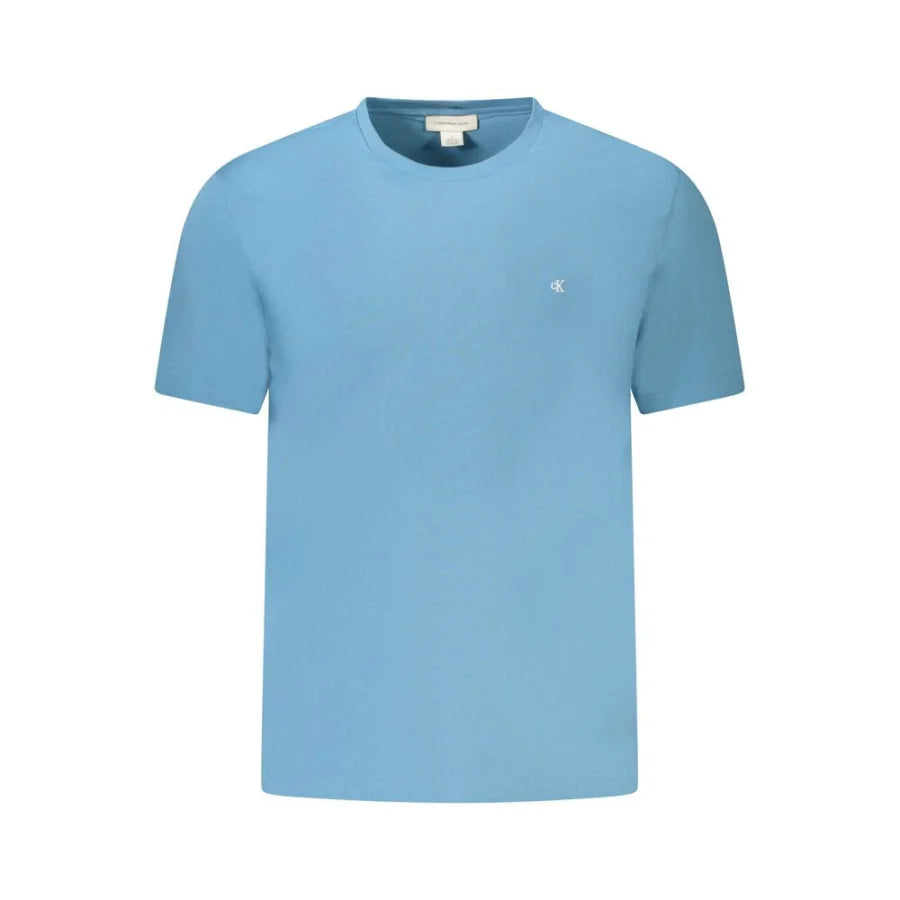 Calvin Klein Azzurro Cotton Men’s T-Shirt