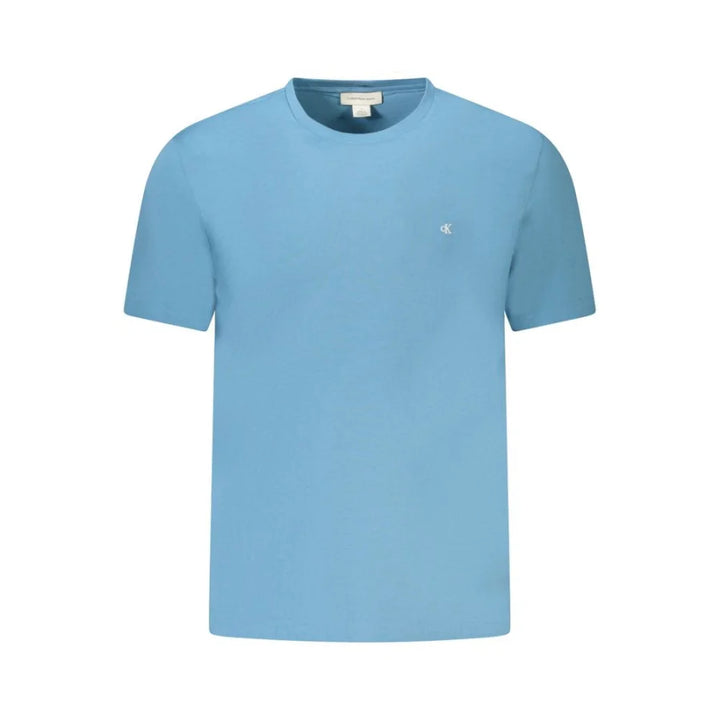 Calvin Klein Azzurro Cotton Men’s T-Shirt