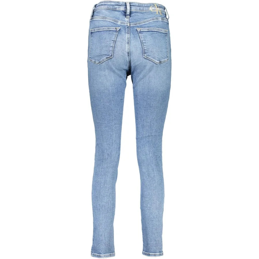 Calvin Klein Azzurro Cotton Women’s Skinny Jean