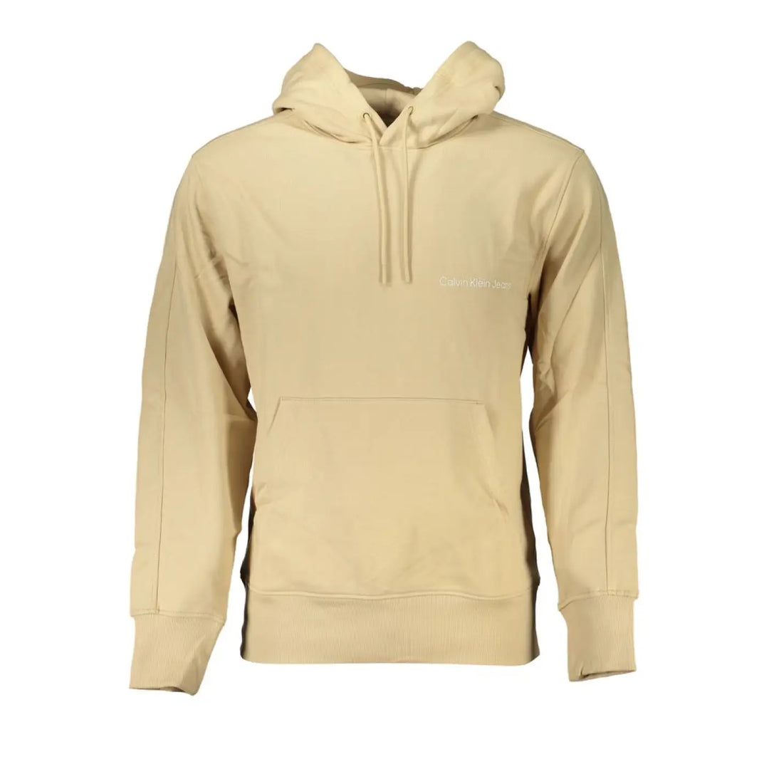 Calvin Klein Beige Cotton Men Sweater