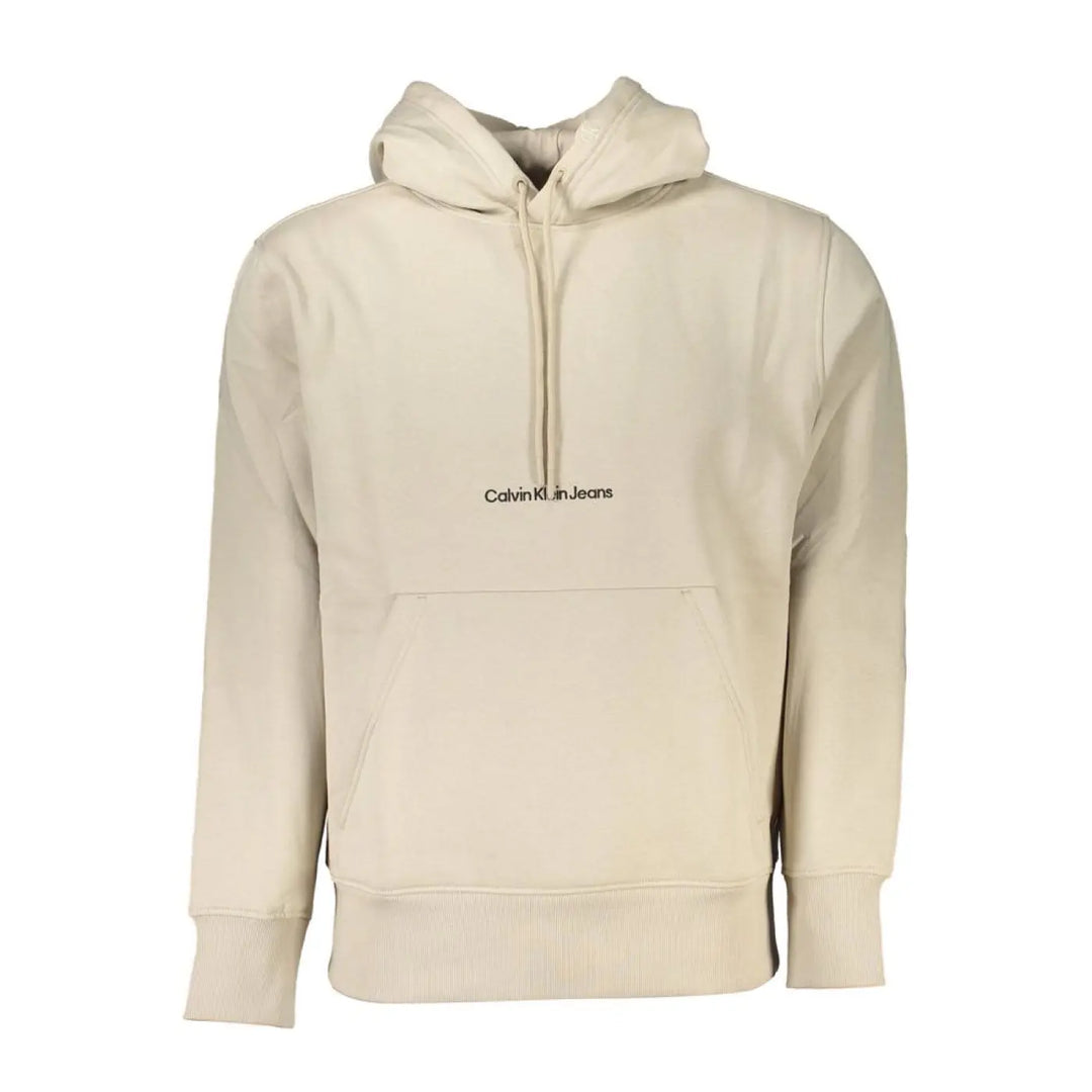 Calvin Klein Beige Cotton Men Sweater