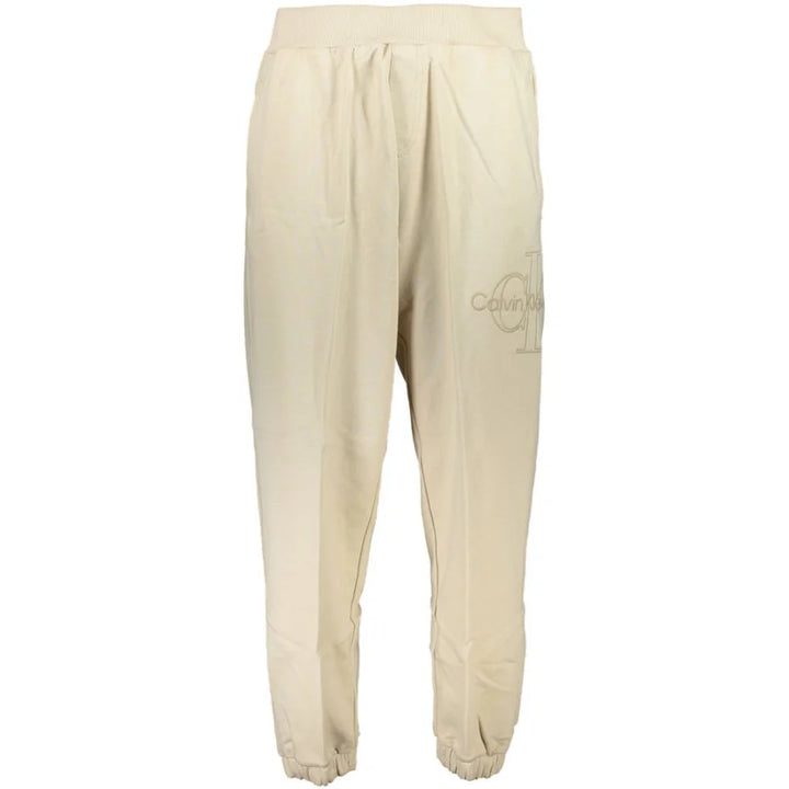 Calvin Klein Beige Cotton Men’s Sweatpant
