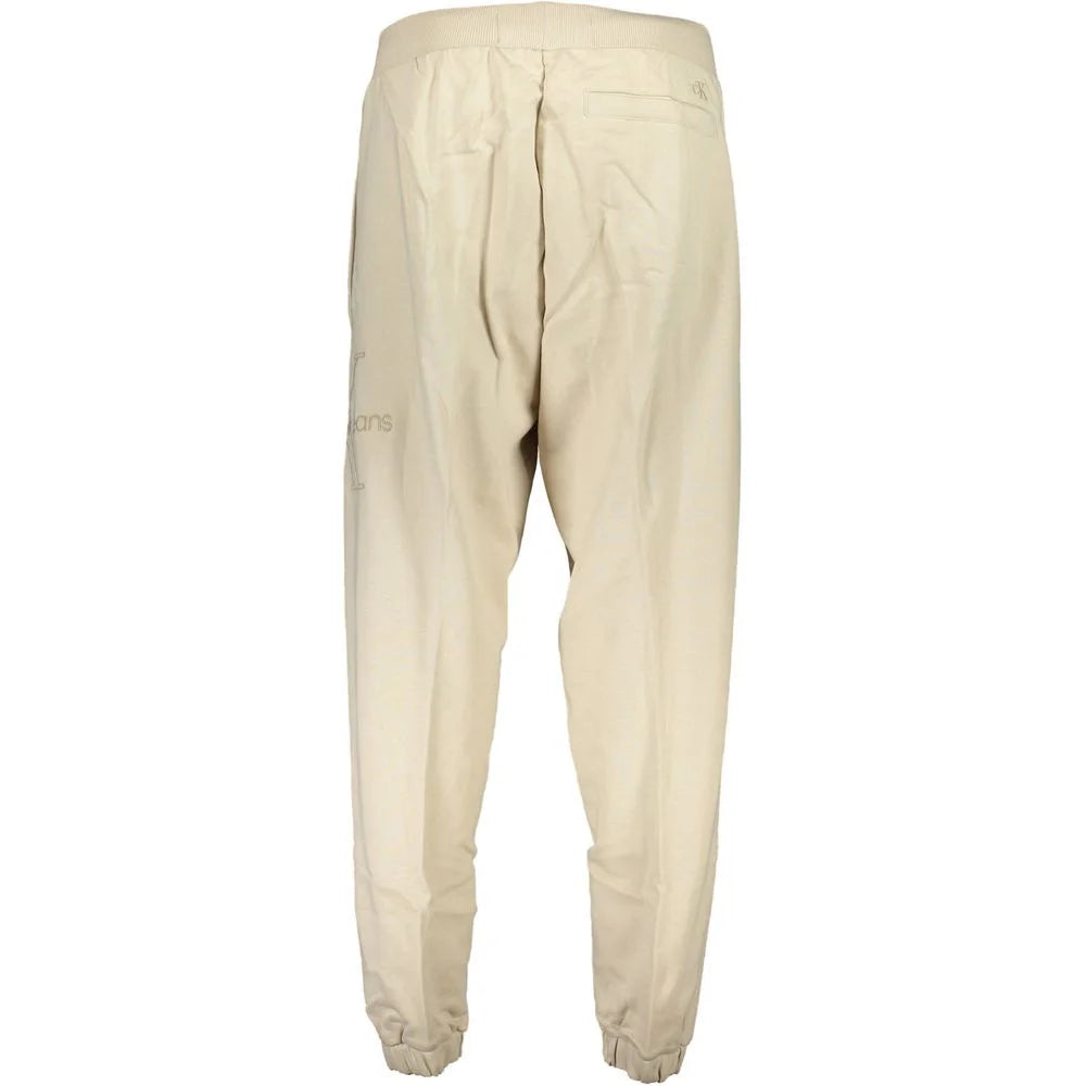 Calvin Klein Beige Cotton Men’s Sweatpant