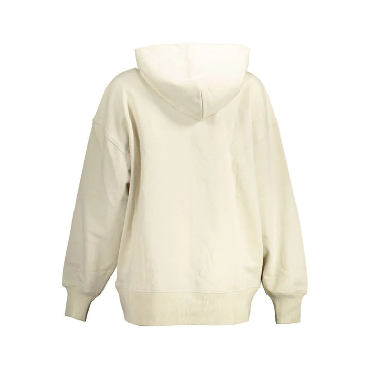 Calvin Klein Beige Cotton Women Sweatshirt