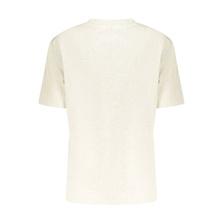Calvin Klein Beige Cotton Women T-Shirt