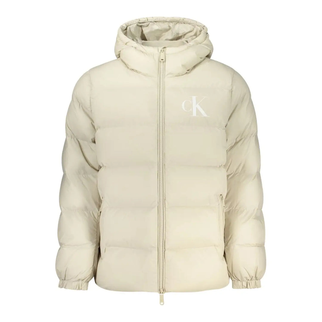 Calvin Klein Beige Nylon Men’s Jacket