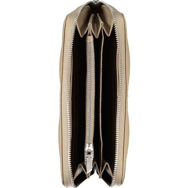 Calvin Klein Beige Polyester Women Wallet