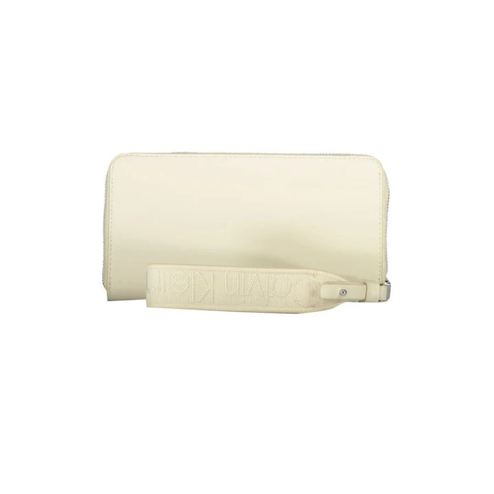 Calvin Klein Beige Polyurethane Women Wallet