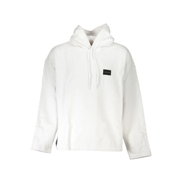 Calvin Klein Bianco Cotton Male Sweatshirt