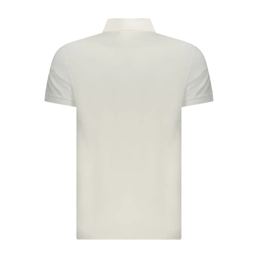 Calvin Klein Bianco Cotton Men Polo