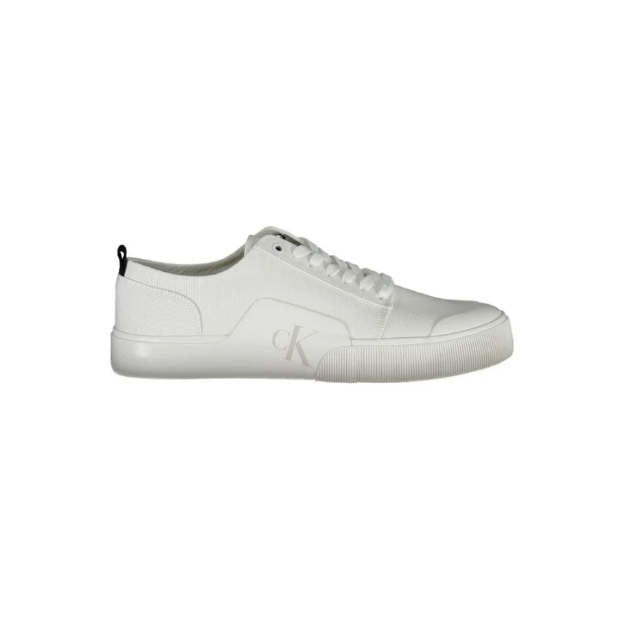 Calvin Klein Bianco Cotton Men Sneaker