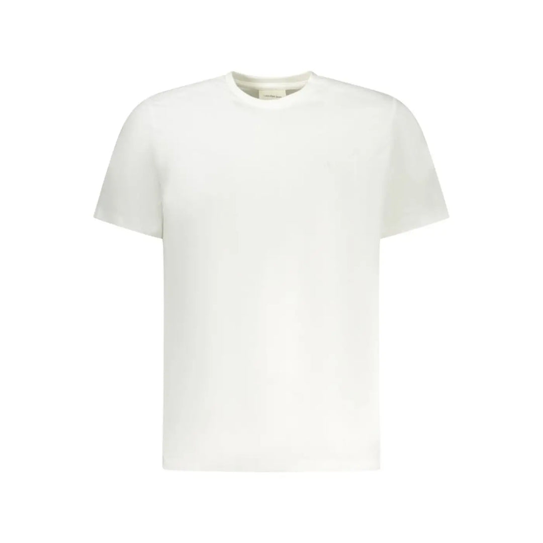 Calvin Klein Bianco Cotton Men T-shirt