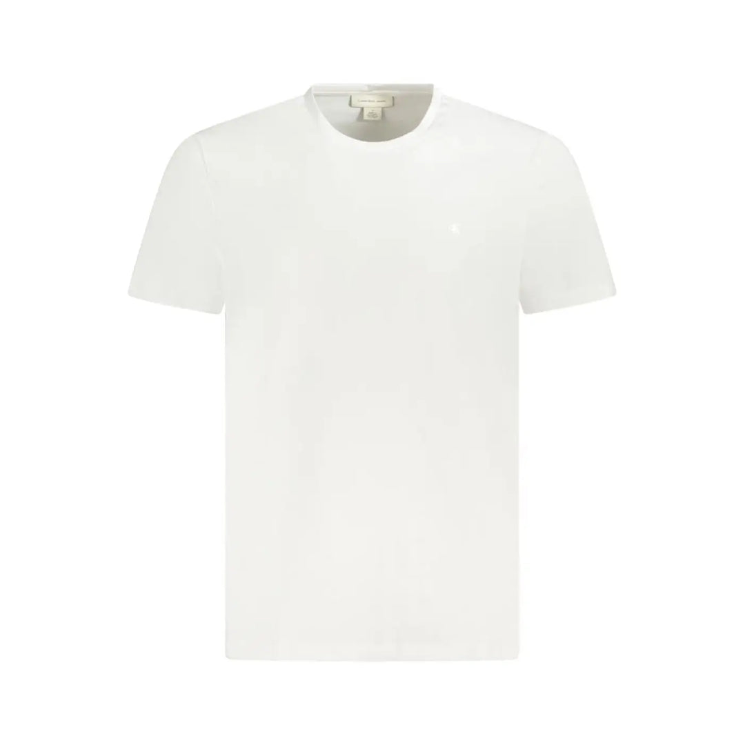 Calvin Klein Bianco Cotton Men T-shirt