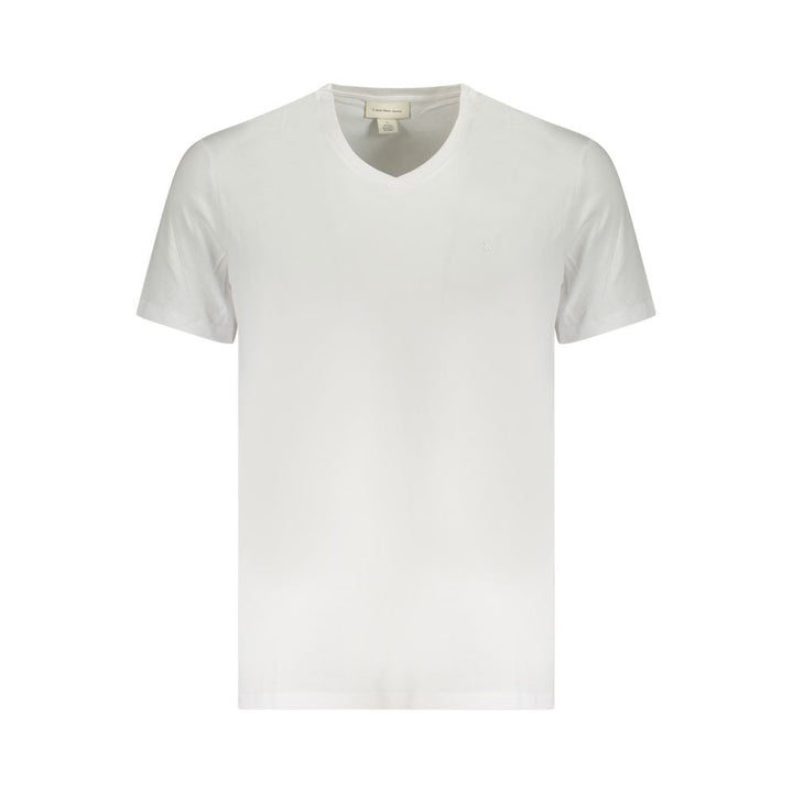 Calvin Klein Bianco Cotton Men T-shirt