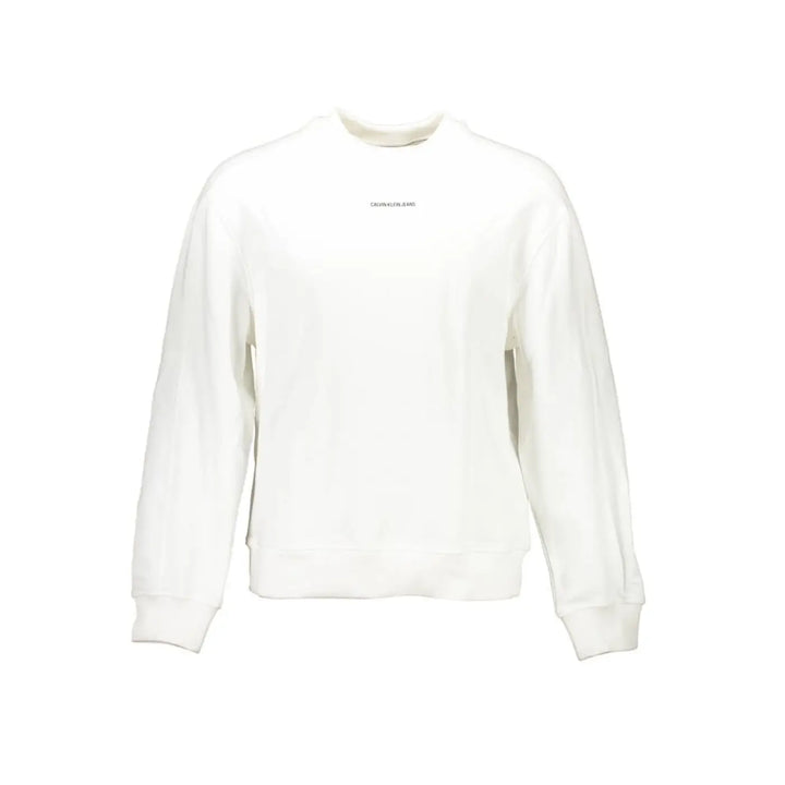 Calvin Klein Bianco Cotton Mens Sweatshirt