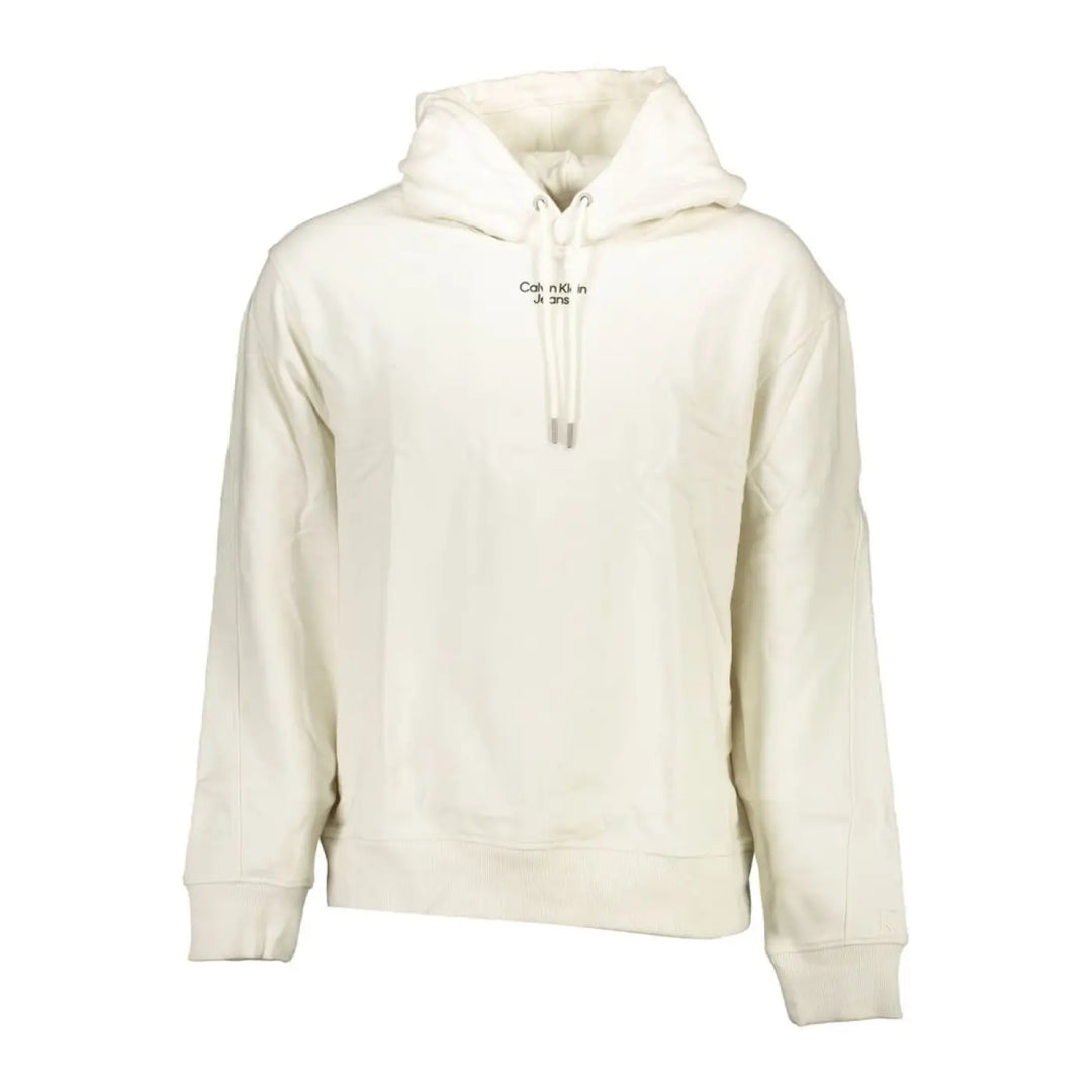 Calvin Klein Bianco Cotton Mens Sweatshirt