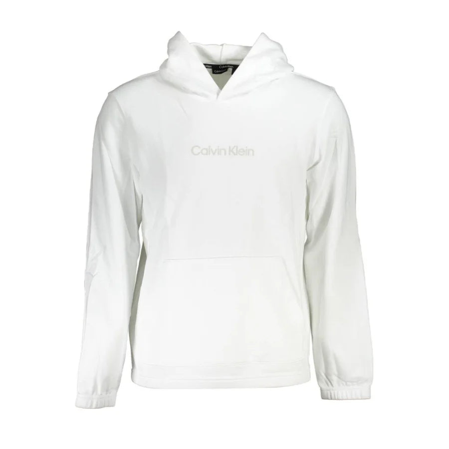Calvin Klein Bianco Cotton Men’s Sweatshirt